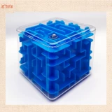 Трехмерный кубик Рубика, шариковый лабиринт, игрушка, 3D, избавление от скуки, антистресс, учит балансу, антидеменция
