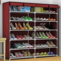Lắp ráp tủ giày đơn giản giá giày hai mặt dual-sử dụng cửa vườn phong cách Châu Âu-phong cách giày giá stereo loại tủ phân vùng giày nhà bếp mẫu tủ sách đẹp