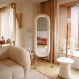 Нордическое движущееся пол Полевое зеркало из нержавеющей стали из нержавеющей стали гостиная крыльца зеркало зеркало сетевая магазин одежды