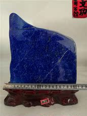 Другие 天然青金石原石奇石摆件宝石玉石观赏石自然石画面石招财风水