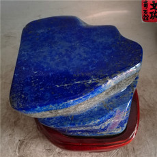 Другие 天然帝王青青金石原石奇石宝玉石头摆件观赏石画面石自然石招财