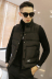 Người đàn ông không tay cổ áo bông cổ áo mỏng vest Hàn Quốc phiên bản của xuống bông vest mùa thu và mùa đông mới ấm áo khoác dày thủy triều Áo vest cotton