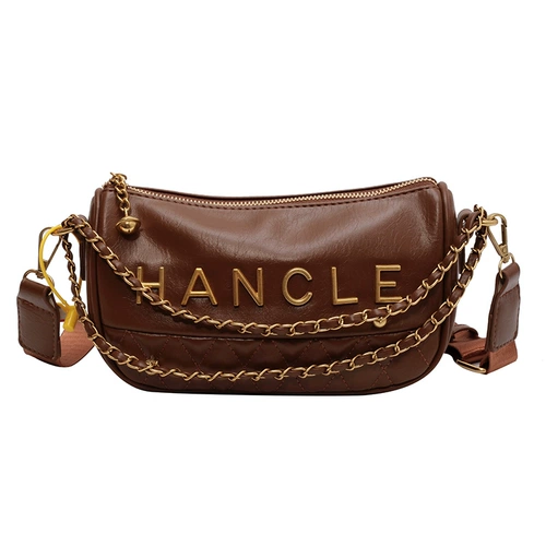 Ретро демисезонная небольшая сумка, цепь, подушка, премиум класс