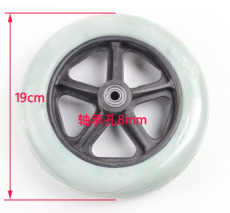 Оборудование для реабилитации 轮椅配件 前轮 万向轮6