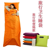 Уличный сверхлегкий демисезонный хлопковый спальный мешок для путешествий, портативный вкладыш для взрослых