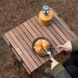 Naturehike перемещает на открытом воздухе складной яичный стол с твердым деревянным столом дикий экспозиционный лагерь в лагере