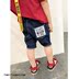 Tinky trẻ em quần áo trẻ em của dán chương denim quần short trai năm điểm hot quần mùa hè mới lớn trẻ em của triều quần Quần jean