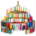 Thâm Quyến 100 viên 120 miếng cầu vồng domino Khối gỗ Montessori trẻ nhỏ đôi 11 cờ domino chữ và số Khối xây dựng