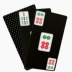 Benniu Nhựa Mahjong Poker Đen Du lịch sáng tạo với Ký túc xá nhỏ Mahjong Giải trí Mahjong nhỏ Dễ dàng mang theo - Các lớp học Mạt chược / Cờ vua / giáo dục