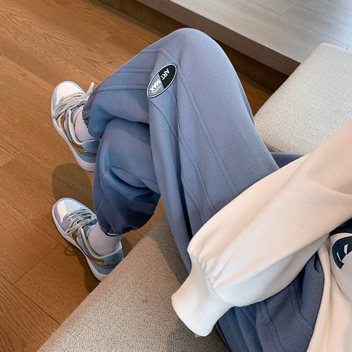 Летние тонкие базовые спортивные осенние штаны, подходят для подростков, большой размер