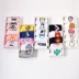 5 đôi hộp quà tặng Hàn Quốc Châu Âu và Mỹ đường phố Harajuku xu hướng ngắn stockings ins phim hoạt hình mô hình ngọn lửa vớ cotton tất lười Bộ quà tặng