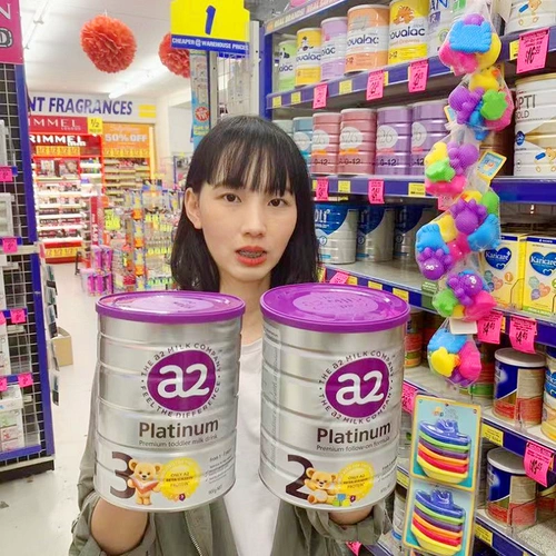 Австралия Новая Зеландия импортированная прямая почтовая почта A2 детская формула порошок молока 3-я платиновая серия 1-3 года консервирования 900G