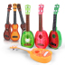 Có thể chơi mô phỏng bốn chuỗi ukulele chàng trai và cô gái mini trái cây guitar đồ chơi trẻ em early education nhạc cụ Đồ chơi âm nhạc / nhạc cụ Chirldren