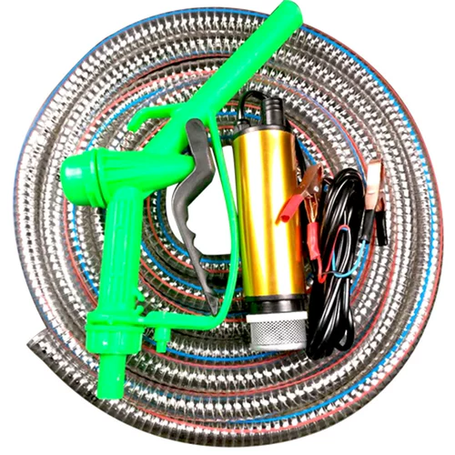 Портативный масляный насос 12 В электрический насос насос дизель DC Self -Suction Pump Machine 24 вольт.