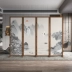 Tùy chỉnh 
            mới theo phong cách Trung Quốc phong cảnh màn hình gấp nhà di động phòng khách phòng ngủ vách ngăn văn phòng gỗ nguyên khối đơn giản nơi trú ẩn hiên nhà Màn hình / Cửa sổ