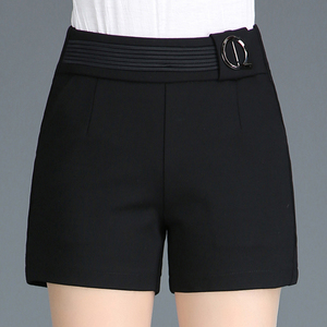 Của phụ nữ phù hợp với quần short nữ mùa hè 2018 mới là mỏng cao eo trung niên hoang dã kích thước lớn tự trồng mẹ của phụ nữ mặc