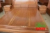 Gỗ dứa lưới mới màu quốc gia Tianxiang giường gỗ gụ nội thất gỗ hồng sắc 1,5m1,8m gỗ đôi giường đơn giản - Giường