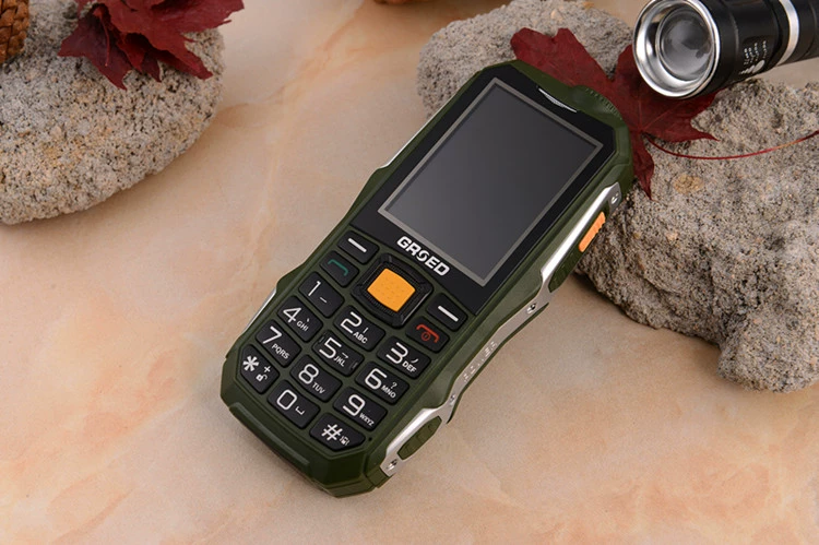 GRSED E6800 thanh kẹo Jin Shengda điện Pa già tự động ghi âm cuộc gọi điện thoại chuyển phát nhanh đặc biệt - Điện thoại di động