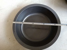 Пластиковые горшки 老式牛筋盆特大号黑色塑料盆家禽喂食料盆猪马牛羊食槽养殖饮水槽