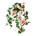 Hoa hồng mây trang trí bao bì dải mô phỏng Hoa hồng điều hòa không khí Chặn ống trong nhà Hoa nhựa - Hoa nhân tạo / Cây / Trái cây hoa đào giả Hoa nhân tạo / Cây / Trái cây