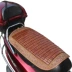 Summer pin xe điện xe tay ga xe ghế xe máy mùa hè mạt chược mat mat đệm bao mat kem chống nắng tre