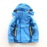 Детская куртка, съемный утепленный водонепроницаемый комплект для мальчиков, «три в одном»