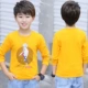 Quần áo trẻ em mùa thu áo trẻ em cotton dài tay áo thun - Áo thun