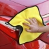 Khăn lau xe ô tô dày thấm nước cung cấp tự động giẻ rách không để lại dấu vết đặc biệt sợi không xơ không làm tổn thương xe để làm sạch vải xe - Sản phẩm làm sạch xe cọ vệ sinh ô tô Sản phẩm làm sạch xe