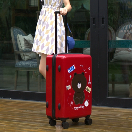 Красный чемодан, коробка для невесты