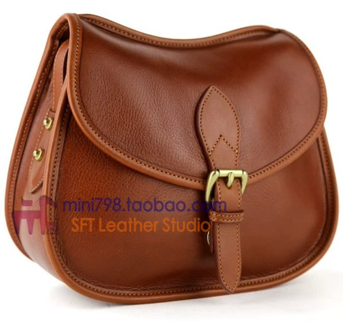 Мини-парированная кожаная сумка версии бумажного типа бумажный рисунок BXK-69 Европейская седельная сумка рисунок