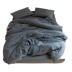 Khăn trải giường bằng vải cotton tốt tấm đơn giản kẻ sọc màu rắn sọc giường bông đơn chăn - Quilt Covers chăn lụa Quilt Covers