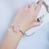 Nhật bản và Hàn Quốc phiên bản của vòng đeo tay handmade đá tự nhiên bracelet chuyển hạt bracelet nữ retro thời trang tối giản vòng đeo tay đơn giản Vòng đeo tay Clasp