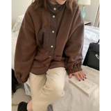 Стеганая бархатная куртка, лонгслив, 2023, оверсайз