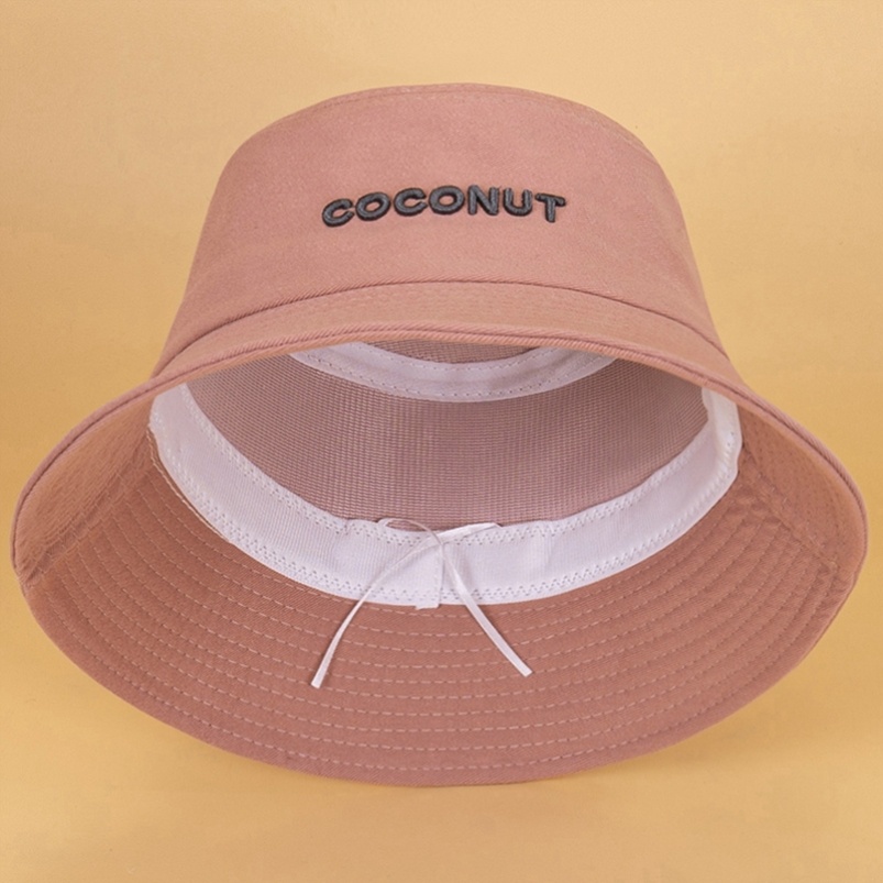 S62 Brick Red (Single Side Wear / Adjustable) Cotton Coco（this year popular Of Hat new pattern 2021 Spring black two-sided  Women's hat Fisherman hat Cool young fashion