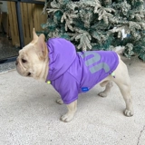 Толстая хлопчатобумажная куртка собаки в зимнем сезоне домашних животных, борьба с снежным снежным