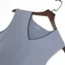 Áo thun lụa lụa liền mạch cho nam thương hiệu áo thun không tay Slim mùa hè thể dục thoáng khí thanh niên mồ hôi - Lót