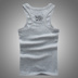 Mùa hè nam cotton vest thanh niên junior học sinh trung học nam mùa hè trai slim tự trồng t-shirt Áo vest cotton