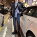 Mùa xuân và mùa thu ins da xe máy nam Hàn Quốc áo khoác oversize rộng Hồng Kông phong cách PU ngắn đẹp trai áo khoác mỏng - Quần áo lông thú