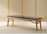 Новая китайская стиль полная деревянная кровать для деревянного шельфа, гостевой стек спальни отель дзен, простая сплошная кровать двойной свадебной кровать современная мебель
