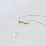 Shine Smile Double -Sided Can Ban носить вермикулит улыбку S925 Серебряное колье стерлингового колье Клавиля Косточко