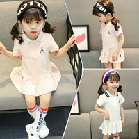 Mùa hè quần áo trẻ em Hàn Quốc cô gái ăn mặc trẻ em của nước ngoài công chúa váy 2018 nhỏ trinh nữ bé cao đẳng gió váy váy đầm trẻ em 13 tuổi