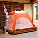 Детская автоматическая палатка в помещении для сна, складное портативное средство от комаров домашнего использования для кемпинга, москитная сетка, полностью автоматический