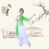 Trẻ em múa cổ điển trang phục cô gái tay áo ô múa khiêu vũ quần áo Yangko quần áo Jiang Nam múa mực - Trang phục quần áo cho trẻ 14 tuổi nam Trang phục