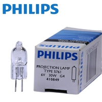 Philips, оригинальный микроскоп, лампочка, вольфрамовая лампа, 6v, 30W