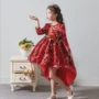 Đầm trẻ em váy trong váy trẻ em lớn catwalk chủ nhà cô gái hoa biểu diễn váy piano phong cách mới chân váy trẻ em