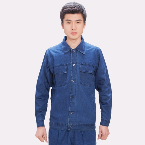 Летний тонкий джинсовый искусственный комбинезон, защита от ожогов