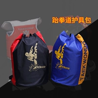 Taekwondo bảo vệ túi ba lô taekwondo túi thể thao túi bó túi quy mô lớn Sanda thiết bị túi thùng in túi - Taekwondo / Võ thuật / Chiến đấu mũ boxing