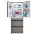 tủ lạnh có màn hình cảm ứng Tủ lạnh chuyển đổi tần số lớn làm mát bằng không khí Panasonic Panasonic NR-EE50TP1-S TE51TP1-S tủ lạnh giá rẻ Tủ lạnh