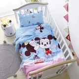 Летнее хлопковое мультяшное детское прохладное одеяло для детского сада для сна, можно стирать