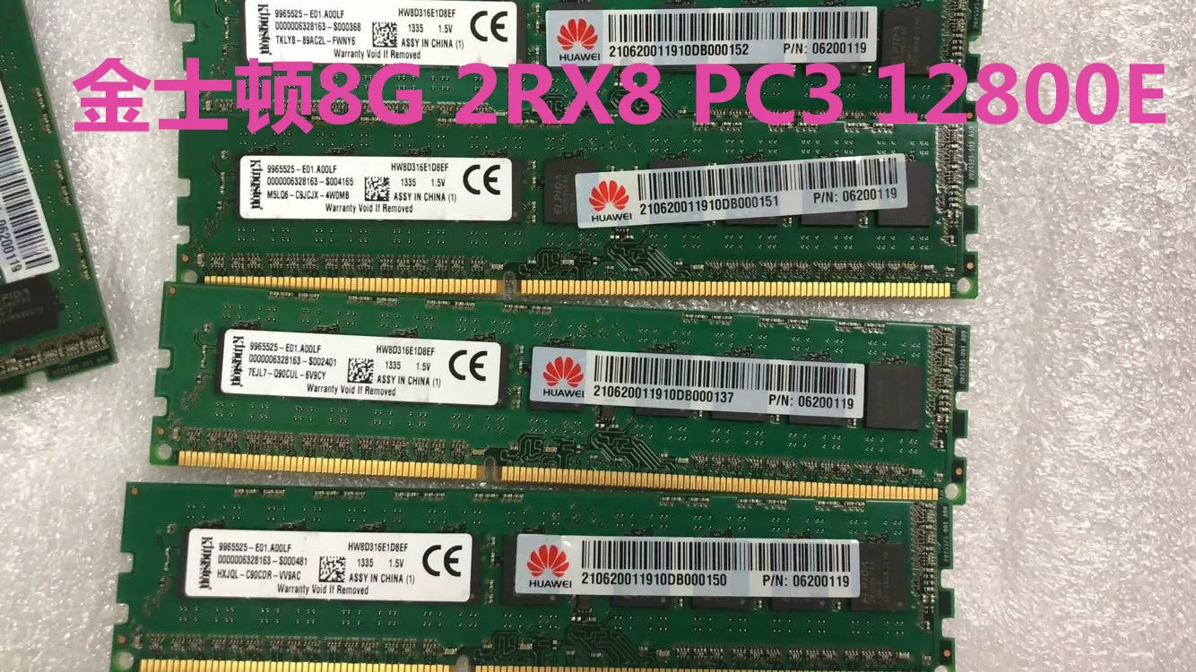 Память сервера Samsung 8 ГБ 2Rx8 PC3-12800E DDR3 1600 8G чистый ECC UDIMM